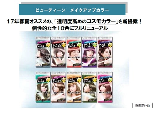 ビューティーン メイクアップカラー